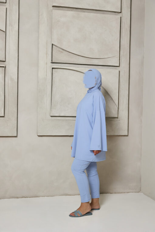 PREMIUM OVERSIZED BURKINI LIGHTBLUE