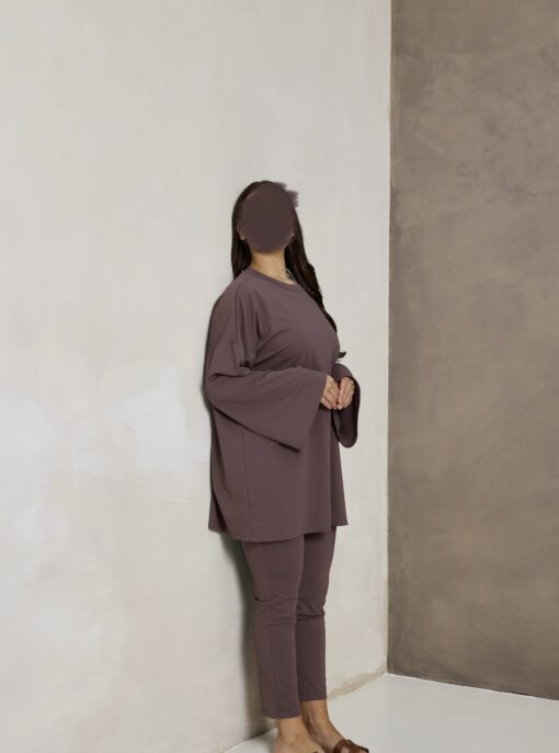 PREMIUM OVERSIZED BURKINI ASHBROWN - Afbeelding 2
