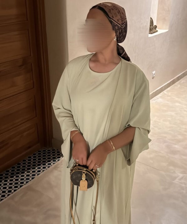 SIGNATURE ABAYA SET GREEN