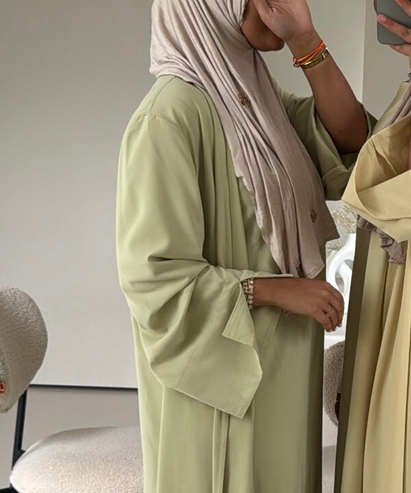 SIGNATURE ABAYA SET GREEN