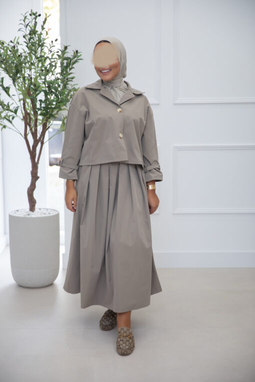 TRENCHCOAT SET TAUPE - Afbeelding 2