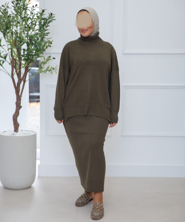 SKIRT SET KHAKI