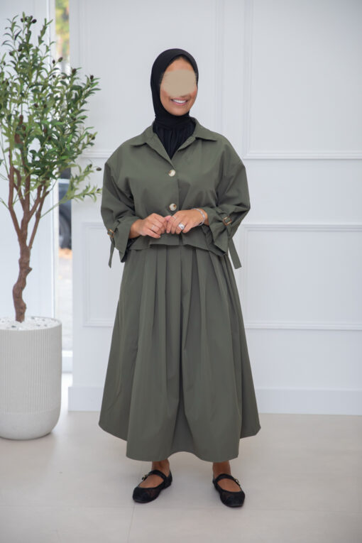 TRENCHCOAT SET KHAKI