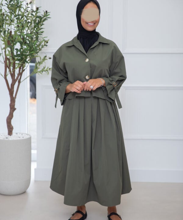 TRENCHCOAT SET KHAKI
