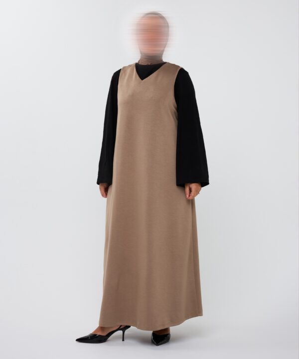 TANKDRESS TAUPE