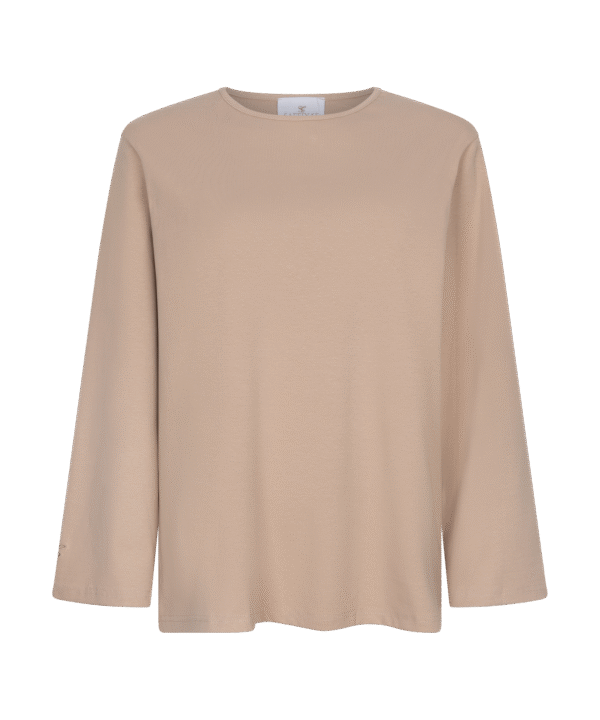 OVERSIZED TOP TAUPE