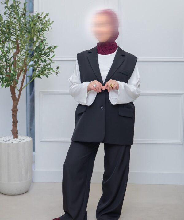 Alternative view of GILET BLACK