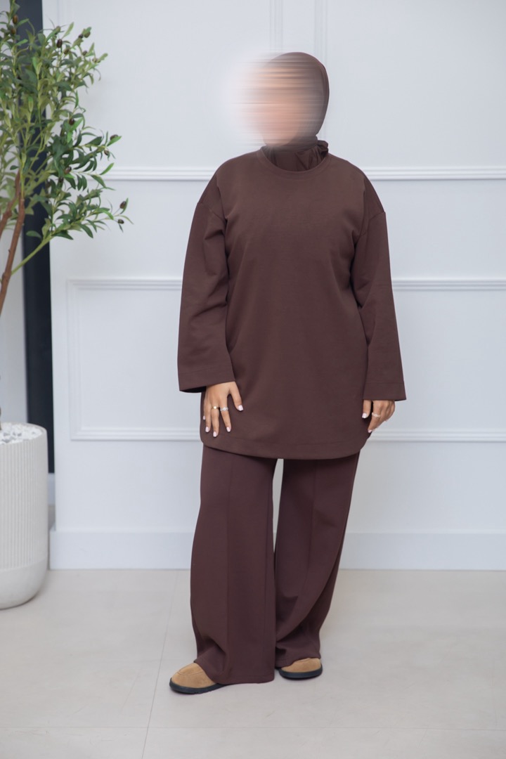 COTTON SET BROWN