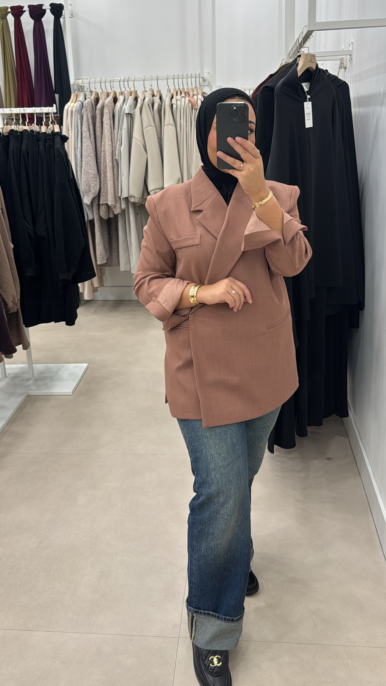 BLAZER MET SPLIT PUMPKIN SPICE