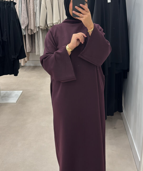 JERSEY DRESS MET KOL PRUME