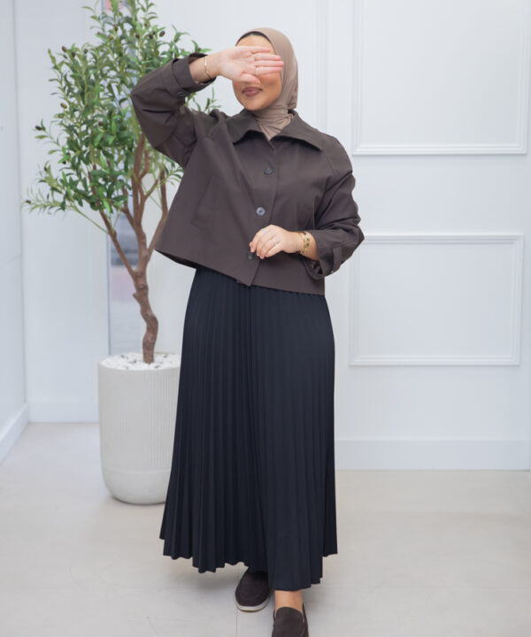 TRENCHCOAT DARKBROWN