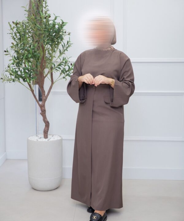 Alternative view of ROKSET MET ZAKKEN DARKBROWN