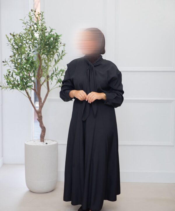 Alternative view of SKIRT SET BLACK