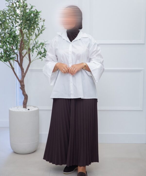 Alternative view of COTTON BLOUSE WIT