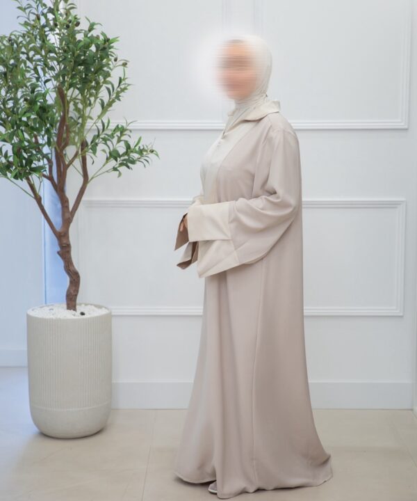 Alternative view of PREMIUM DRESS SATIN BEIGE