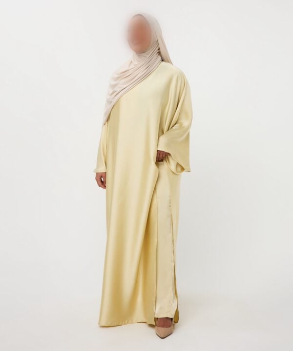 KAFTANDRESS WITH PANTS YELLOW