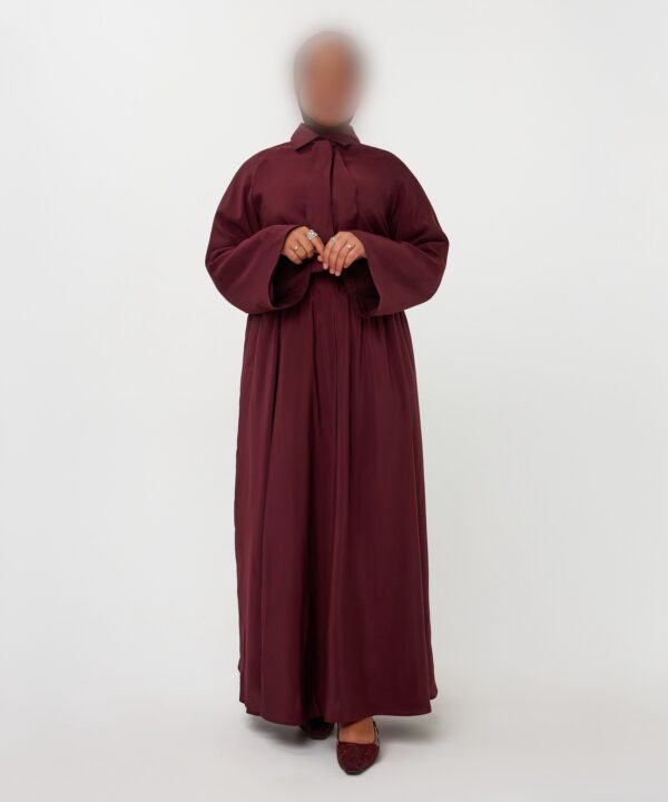 Alternative view of SKIRT SET CHERRY