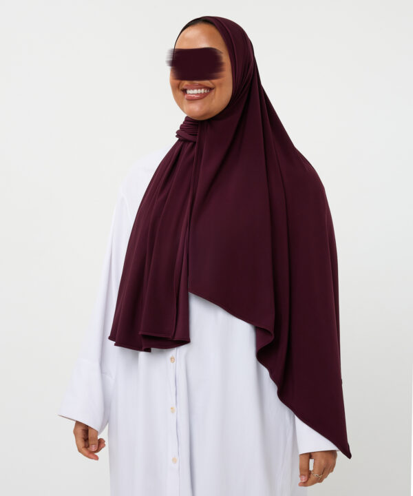 Alternative view of LIGHTWEIGHT PREMIUM JERSEY PLUM