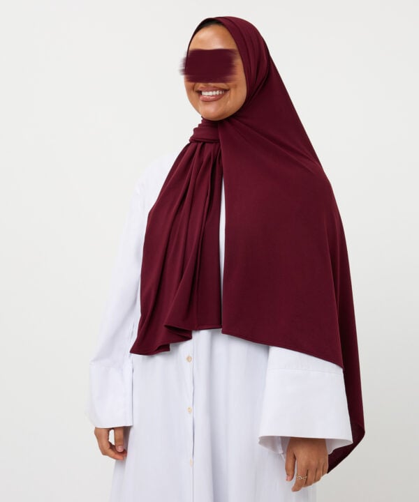 Alternative view of LIGHTWEIGHT PREMIUM JERSEY BORDEAUX