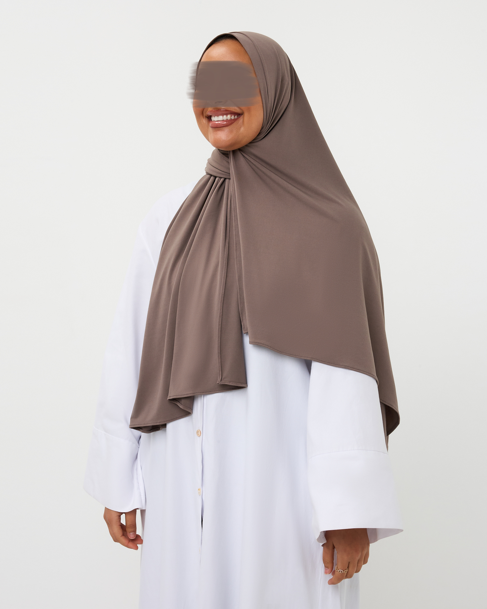 LIGHTWEIGHT PREMIUM JERSEY TAUPE - Afbeelding 2