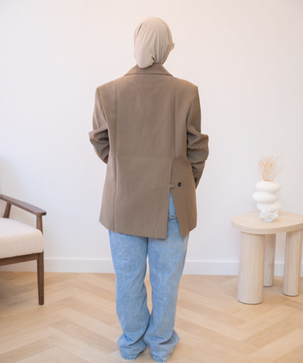 Alternative view of OVERSIZED BLAZER KHAKI
