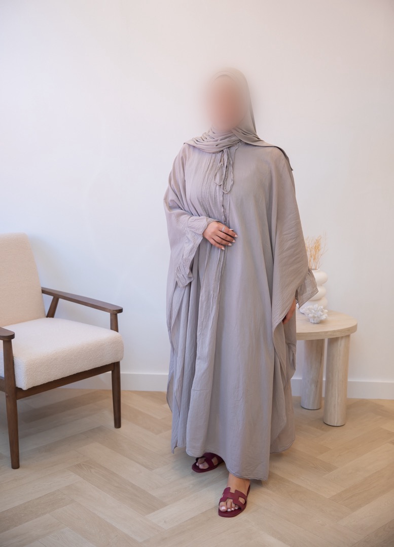 MIDI DRESS TAUPE