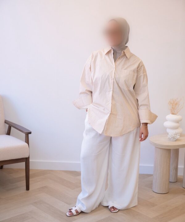OVERSIZED COTTON BLOUSE