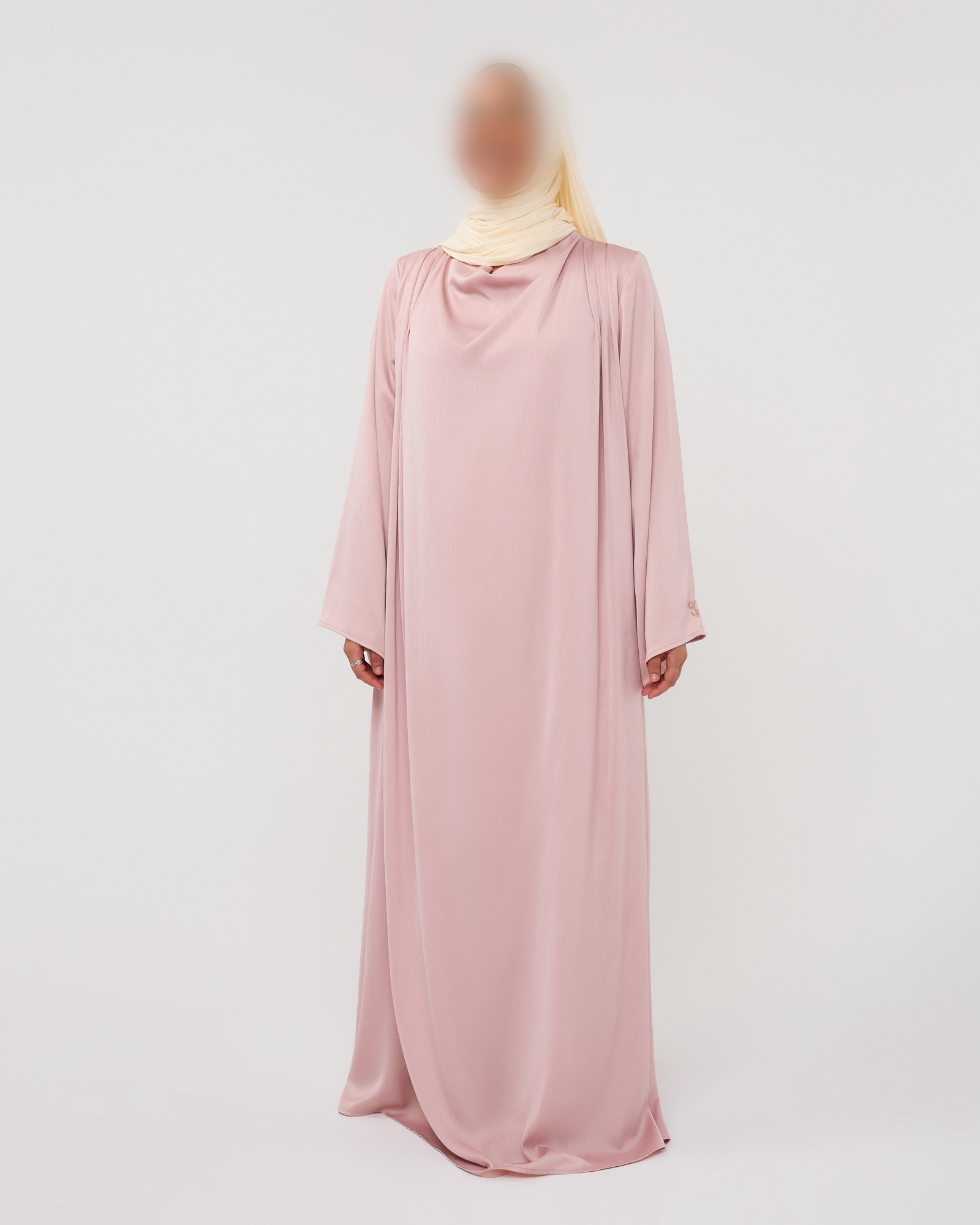 SILKY DRESS PINK