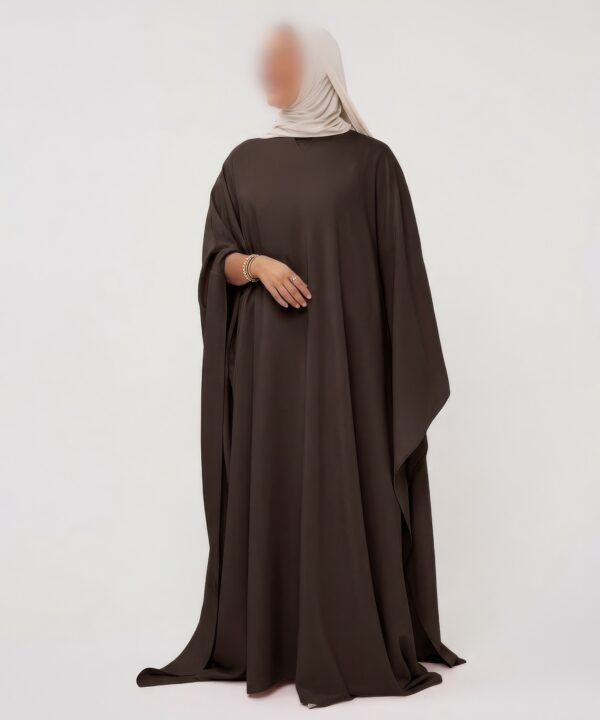 CAPEDRESS DARKBROWN