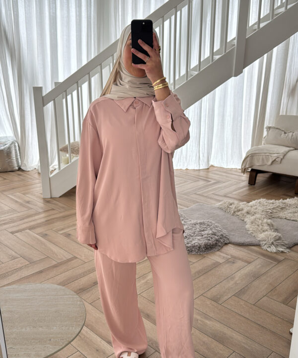 ESSENTIAL TWINSET PINK