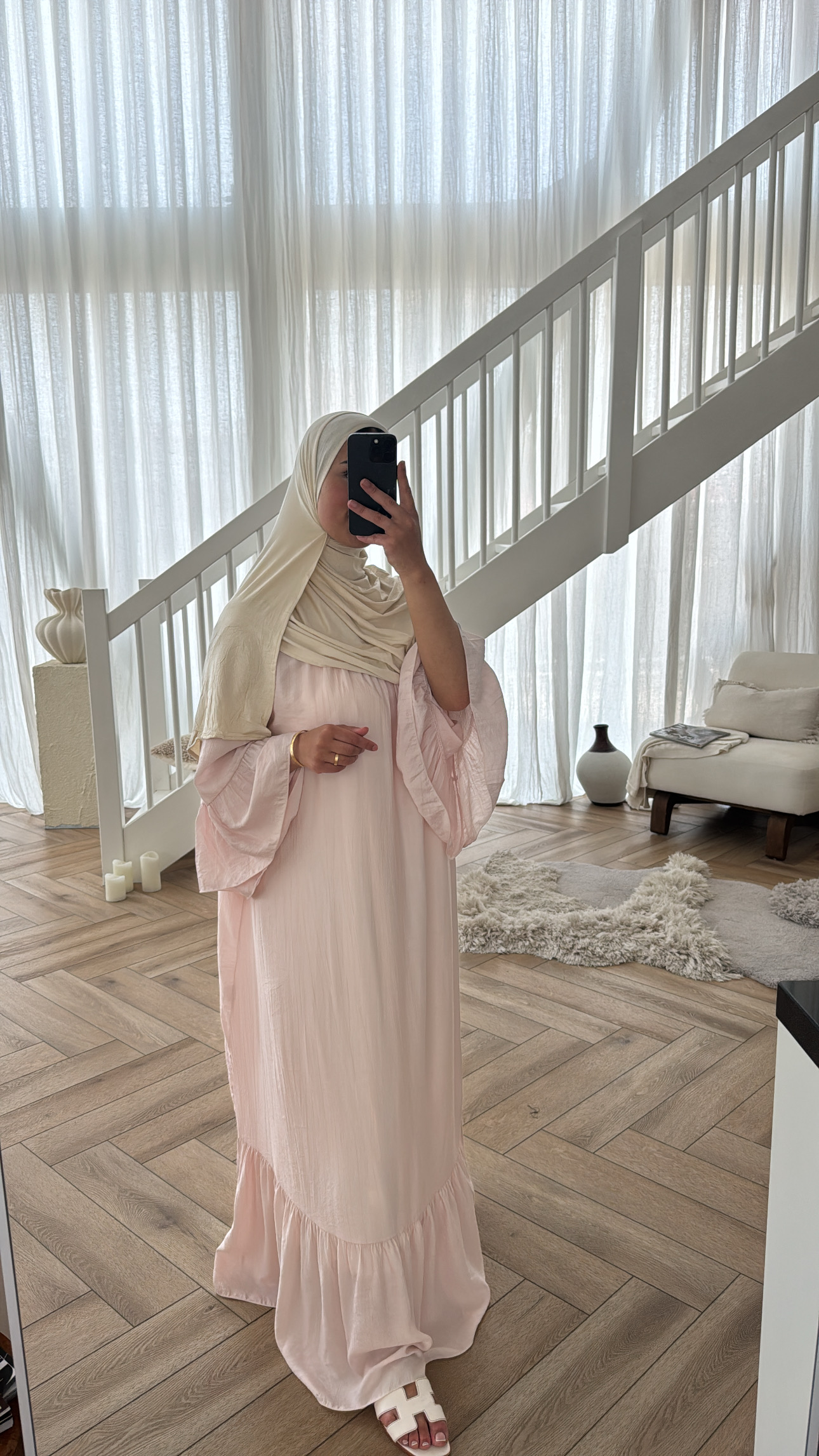 MAXI DRESS LIGHT PINK - Afbeelding 2