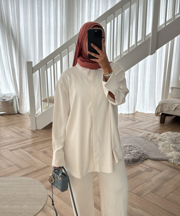 ESSENTIAL TWINSET CREAM
