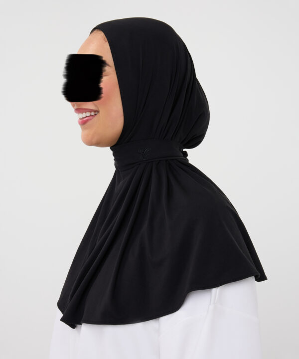 Alternative view of BAMBOO JERSEY BLACK