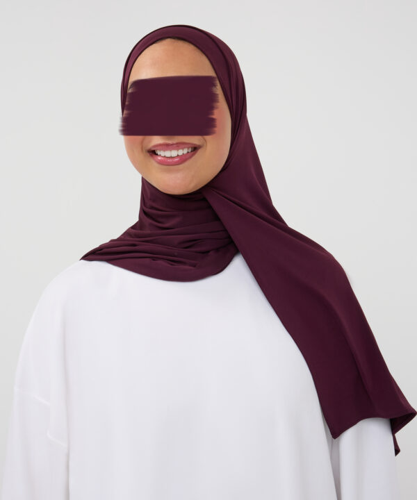 LIGHTWEIGHT PREMIUM JERSEY BURGUNDYPLUM