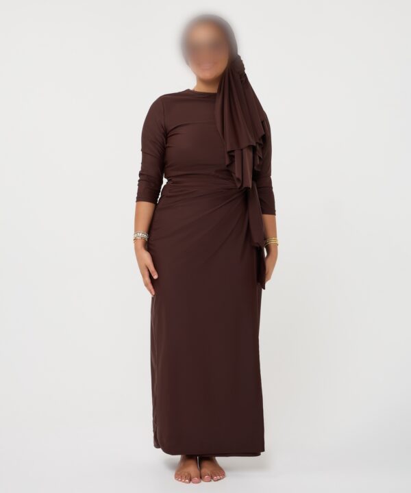 Alternative view of SKIRT SET BURKINI DARKBROWN
