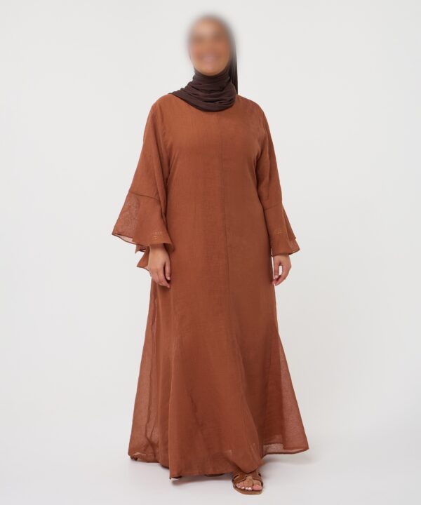 MAXI DRESS SAFFIYA'S RUSTIC BROWN