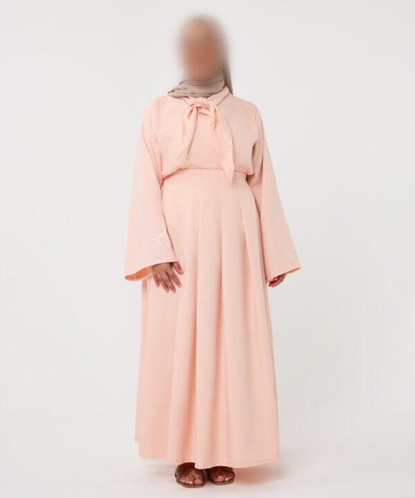 SKIRT SET PEACH