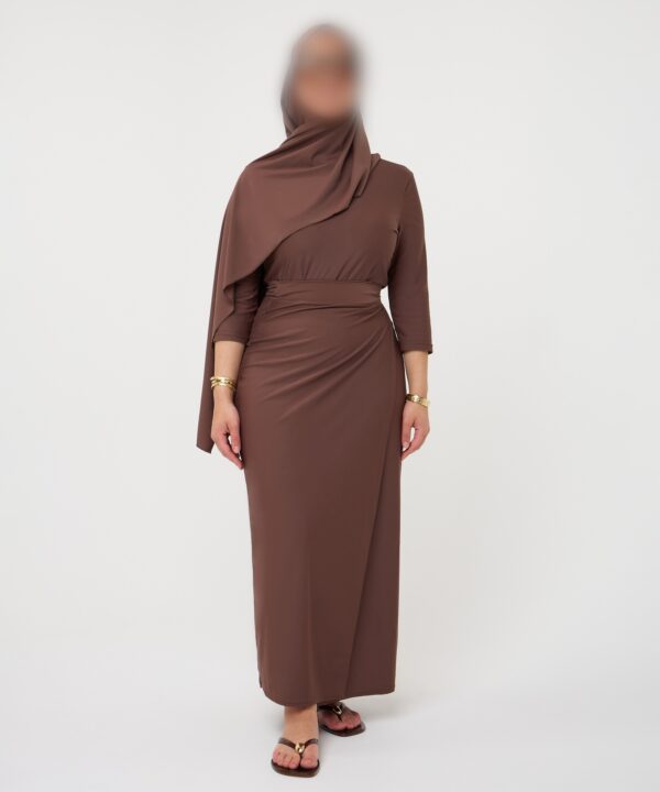 Alternative view of SKIRT SET BURKINI LIGHTBROWN